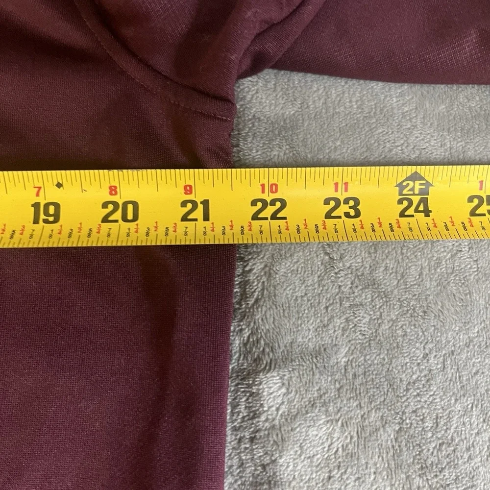 Adidas Track Jacket Mens Medium Maroon CMU Chippewas Climalite Full Zip M90630 - Picture 4 of 7